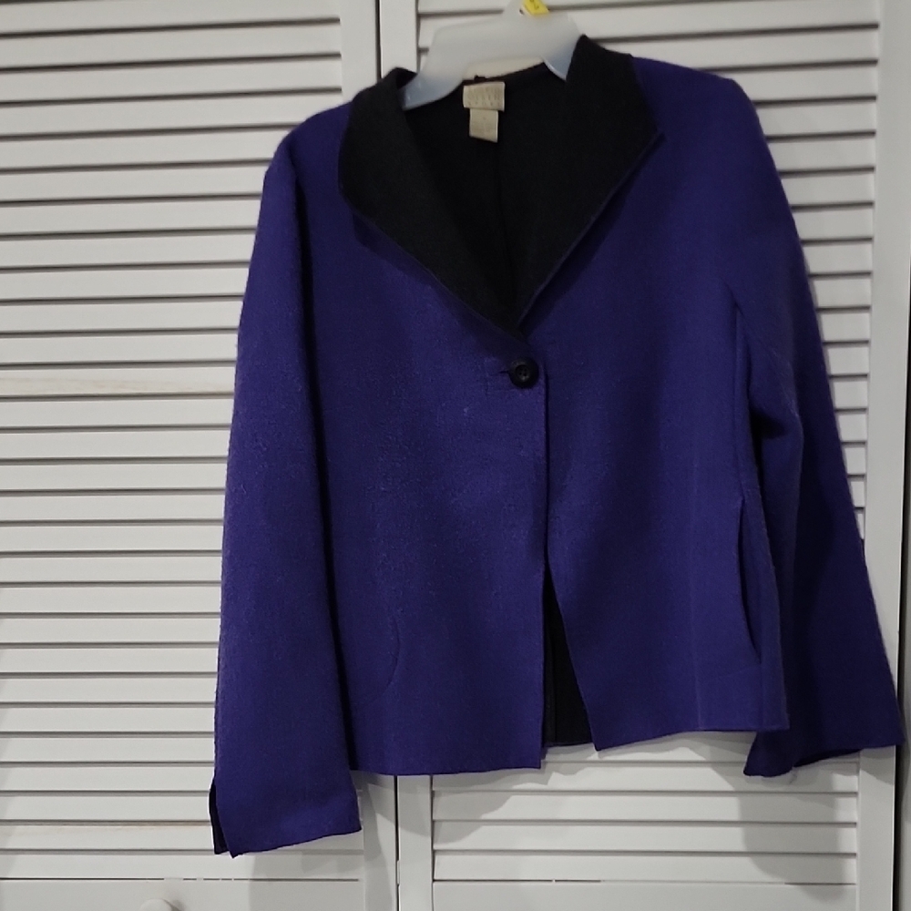 Sigrid Olsen Purple Women's Blazer